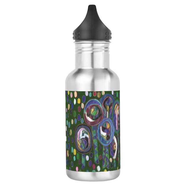 Garrafa Padrão Oval (Esquerda)