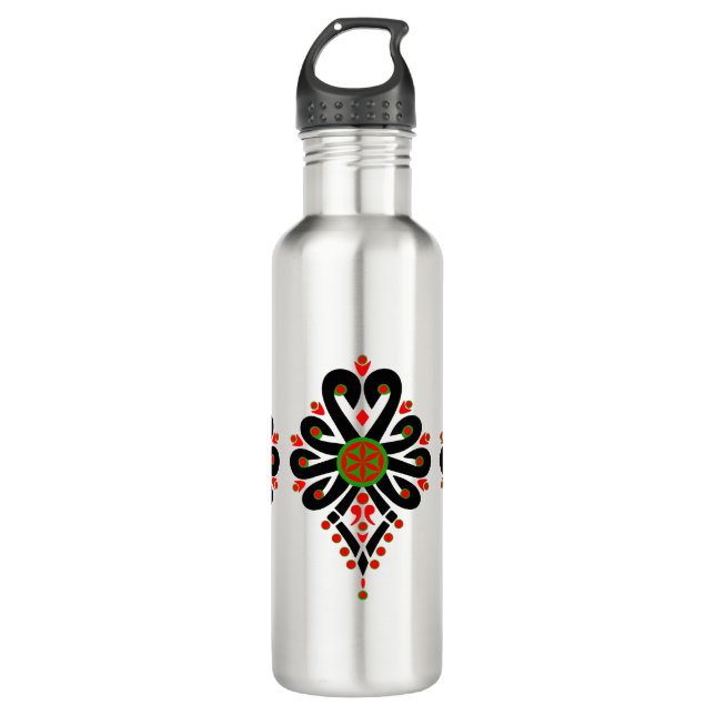 Garrafa Padrões folhosos da Polônia - Parzenica (Frente)