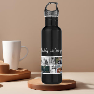 Garrafa Pai com Pai 14 Colagem de Fotografias para Criança