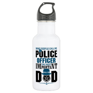 Garrafa Pai da Polícia POLÍCIA DIA DE OS PAIS