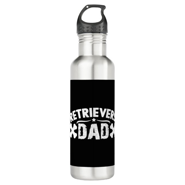 Garrafa Pai de amante de cães (Frente)