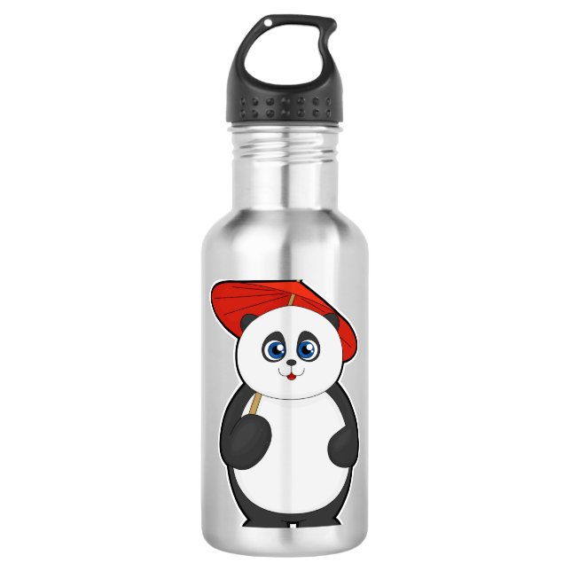 Garrafa Panda com guarda-chuva (Frente)