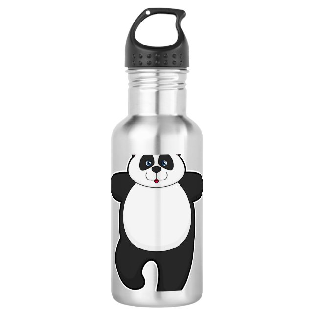 Garrafa Panda no exercício de estresse de Yoga (Frente)