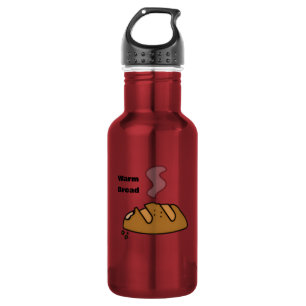 Garrafa Pão Fresco Ilustração de Padaria Fofa Amante do