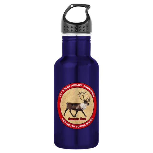 Garrafa Papais noeis Próprios - Esquadrão de Aeronave Pola (Frente)