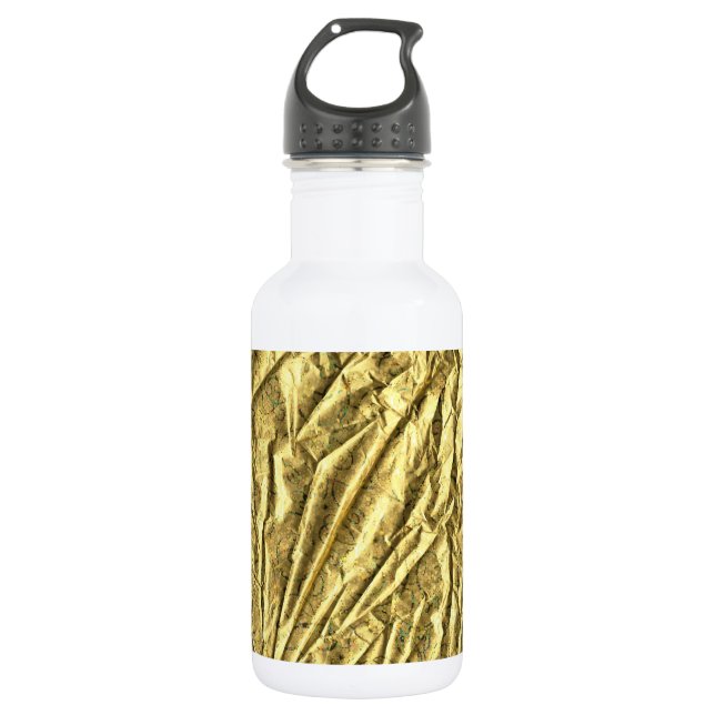 Garrafa Papel alumínio dourado brilhante (Frente)
