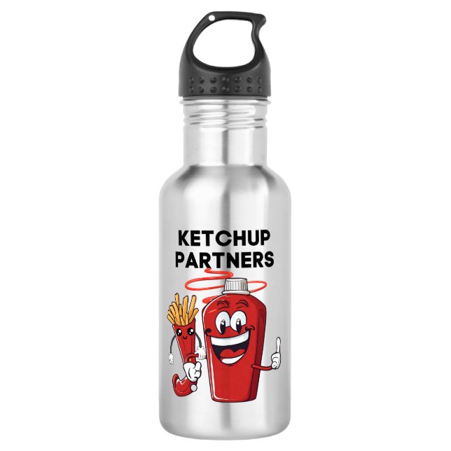Garrafa Parceiros do Ketchup (Frente)