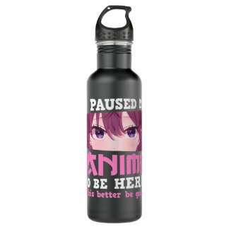 Garrafa Parei Meu Anime Para Estar Aqui Otaku Kawaii Anime