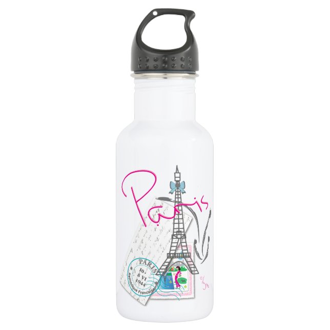 Garrafa Paris com amor (Frente)