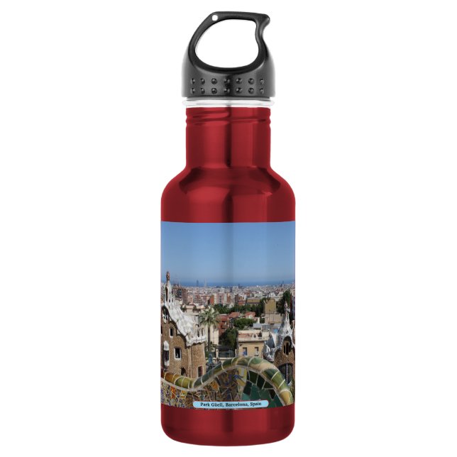 Garrafa Park Güell, Barcelona, Espanha (Frente)