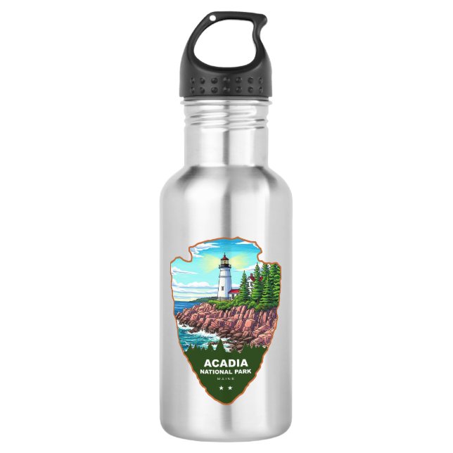 Garrafa Parque Nacional Acadia Maine Arrowhead (Frente)
