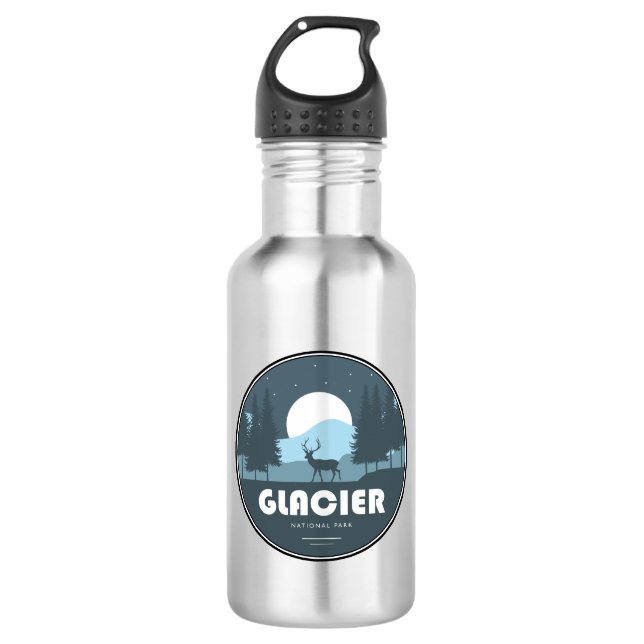 Garrafa Parque Nacional Glacier Deer (Frente)