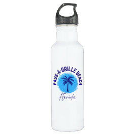Garrafa Pass-A-Grille Beach Florida Water Bottle