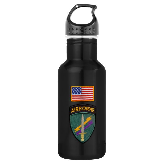 Garrafa Patch de Ops Especiais USACAPOC (Frente)