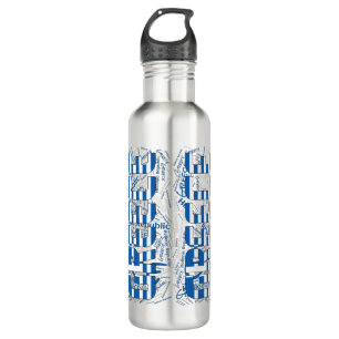 Garrafa Patriótico Gorgeo grécia Flag