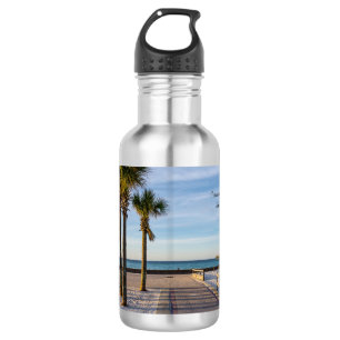 Garrafa Paved Walkway para Pensacola Beach Water Bottle
