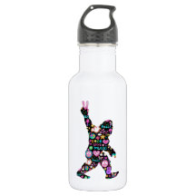 Pé Grande de Paz Hippie Engraçado Pé Grande