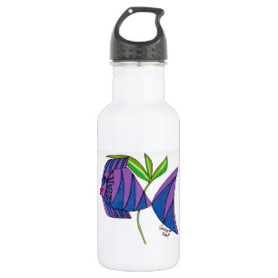 Garrafa Peixe lavanda