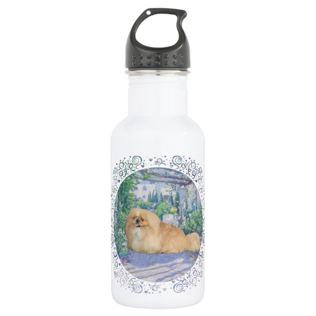 Garrafa Pekingese em Lavanda (Frente)
