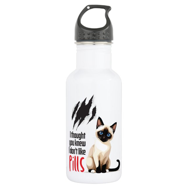 Garrafa Pensei que você sabia (Frente)