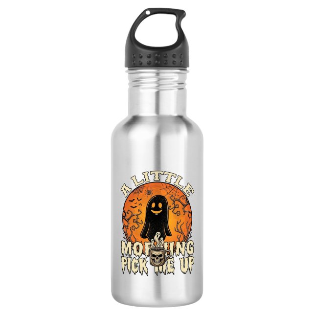 Garrafa Pequeno Fantasma de Halloween do Crânio para Me Le (Frente)