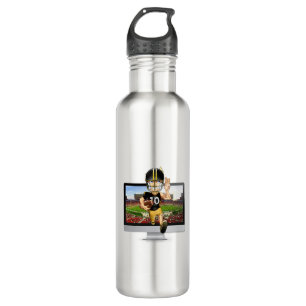 Garrafa Personagem de futebol