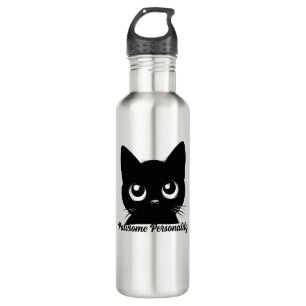 Garrafa Personalidade Pawsome Cat Design