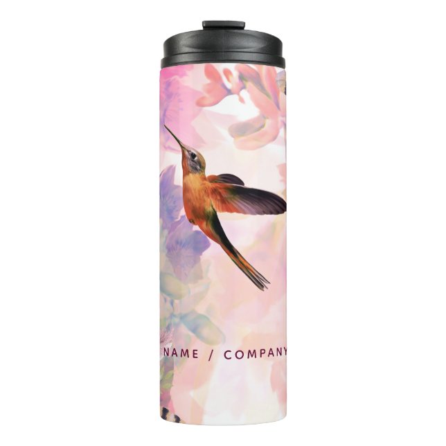 Garrafa personalizada da garrafa da aguarela do (Frente)