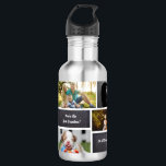 Garrafa Personalizada, Vovó de Colagem de Fotos<br><div class="desc">Uma família em crescimento significa também uma biblioteca crescente de fotos. Dê este presente personalizado a alguém especial,  eles certamente amarão suas memórias queridas mostradas dessa forma. Dê à vovó um presente especial e guarde.</div>