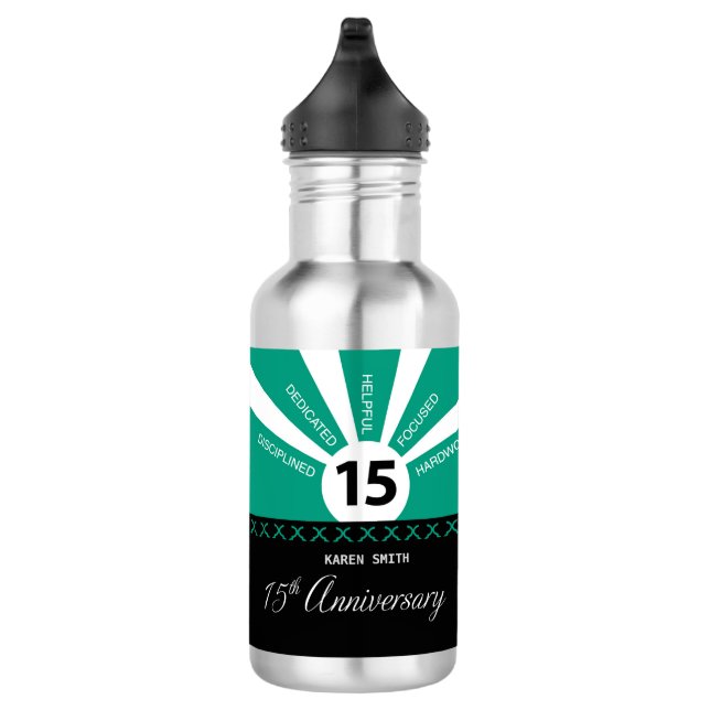 Garrafa Personalizar, 15 Ano de Aniversário Comercial do F (Direita)