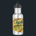 Garrafa PERSONALIZAR o Mapa Ilustrado de Arizona de TI<br><div class="desc">Esta Arizona ilustrada de pinça colorida de lápis enfeite todos os lados da garrafa de água,  personalize-a com seu nome ou iniciais. Procure em meu compro mais cores e outros itens correspondentes,  como camisetas,  adesivos e muito mais!</div>