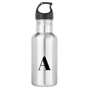 Garrafa Personalizar, personalizar a letra inicial do alfa