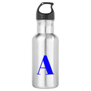 Garrafa Personalizar, personalizar a letra inicial do alfa
