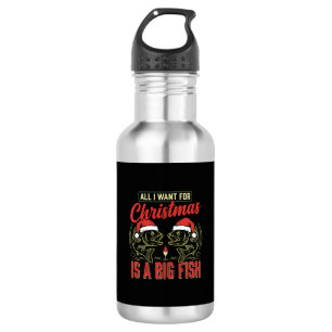 Garrafa Pescaria de Natal Grande Peixe Feriado