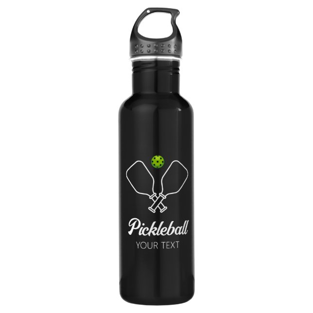 Garrafa Pickleball com Paddles e Ball Personalizados (Frente)