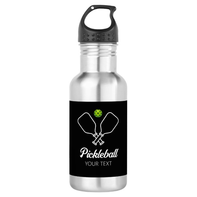 Garrafa Pickleball com Paddles e Ball Personalizados (Frente)