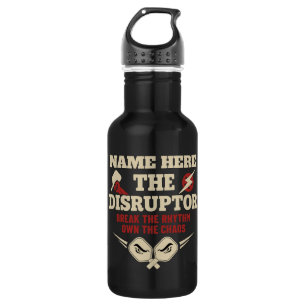Garrafa Pickleball Nome Personalizado O Disruptor