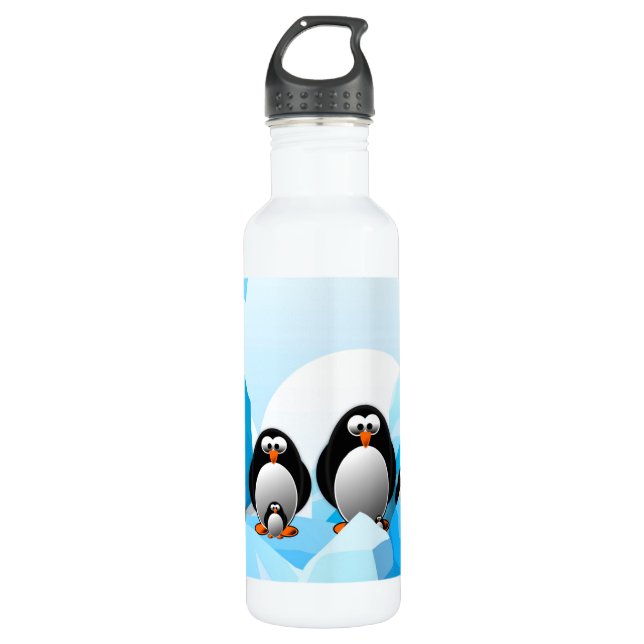 Garrafa Pinguins (Frente)