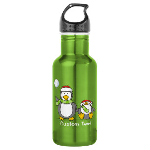 Garrafa Pinguins de neve de Natal