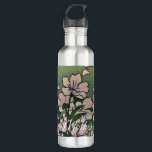 Garrafa Pink Blossom Green<br><div class="desc">A durable,  eco-friendly custom water bottle designed to keep your drinks cold or hot while showcasing your unique style</div>