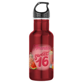 Garrafa Pink Sweet Sixteen Water Bottle