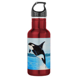 Garrafa Pintura de Orca