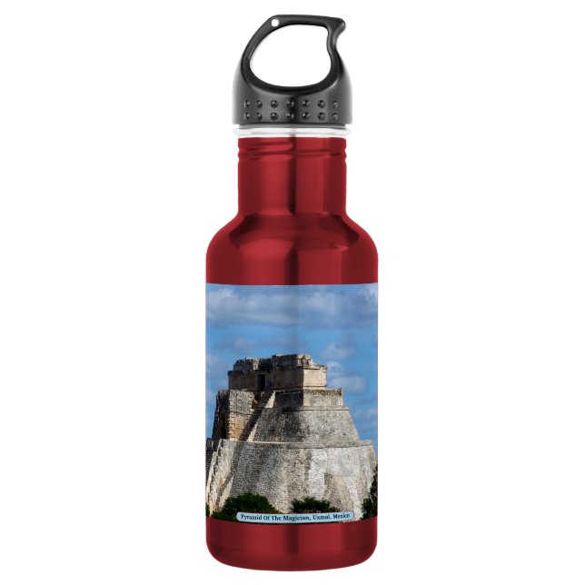 Garrafa Pirâmide Do Mágico, Uxmal, México (Frente)