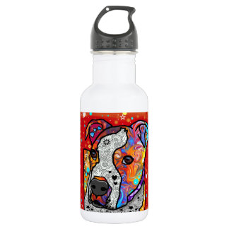Garrafa Pitbull cósmico - coloridos brilhantes -