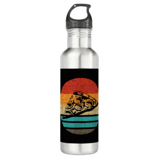 Garrafa Pizza Slice Retro Style Vintage