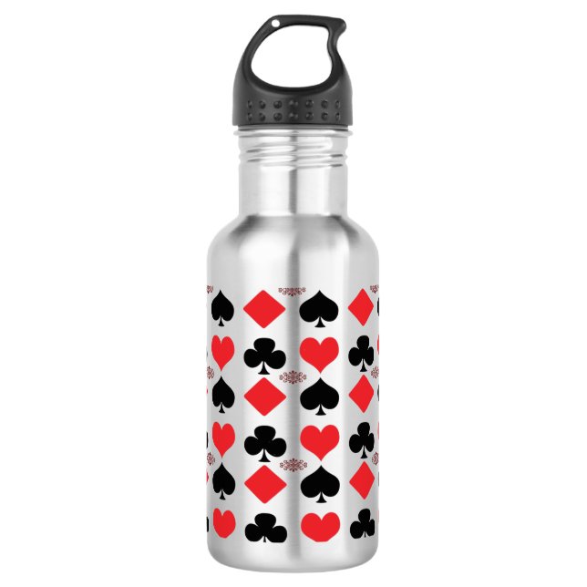 Garrafa Placas de reprodução de 24 oz 4 aces (Frente)