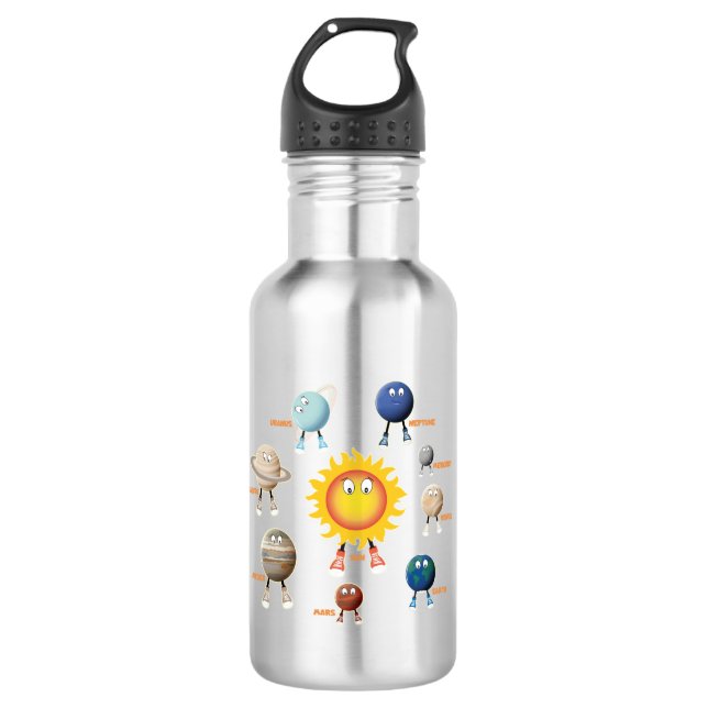 Garrafa Planetas e O Sistema Solar (Frente)