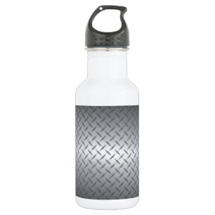 Garrafa Plano de fundo do painel frontal preto a aço brilh