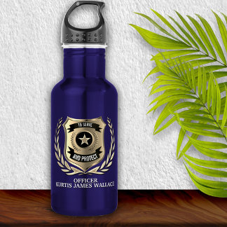 Garrafa Policial Protetor Personalizado
