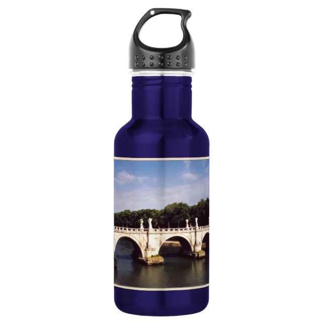 Garrafa Ponte Sant'Angelo em Roma, Itália (Frente)